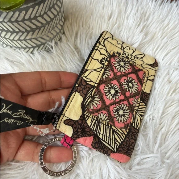 Vera Bradley Zip ID case wallet 🤎 - Picture 6 of 7